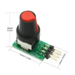 3-8V Mini Servo Tester ESC Testing Tools DIY Brushless Fan Motor Governor PWM Signal Output for RC Aircraft Model Parts - Image 6