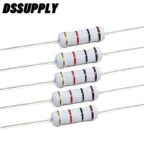 20PCS 2W Carbon Film Resistor 5% 0.1R~4.7M 2.2R 10R 22R 47R 51R 100R 150R 470R 1K 4.7K 10K 47K 1 2.2 10 22 47 51 100 150 470 Ohm - Image 2