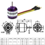 Brushless Motor 2-3S 4S 5S D2830 D2826 D3548 D3542 D3536 D3530 For RC Mini Multicopters Plane Fixed-wing Aircraft - Image 38