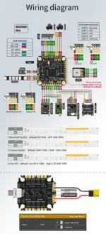 Aocoda-RC F765S F775S V2 Stack F722 V2 3065S / 3075S 65A / 75A 4in1ESC 30x30mm 3-6S per FPV Freestyle Drone - Image 11