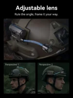RunCam Helmet Camera 2 Night Vision Face Mask Recorder Airsoft Recording Long Battery Life  1920*1080 Waterproof APP Preview - Image 16