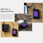 ISDT C4 Air USB Type-C Charger 6-Bay 4A Universal Battery Smart Charger w/ APP Connection for AA AAA Li-ion Rechargeable Battery - Image 12