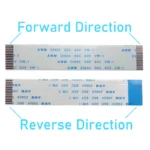 5PCS FPC FFC Ribbon Flexible Flat Cable 4/5/6/8/10/12/14/16/18/20/30/40-80Pin Pitch 0.5MM 1.0MM A-Type Wire Length - Image 4