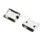 10PCS Micro USB 5pin 5.9mm DIP2 B Type With Curling/Flat Mouth Without Curling Side Female Connector For Mobile Phone Mini USB - Image 5