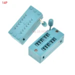 2PCS 14/16/18/20/24/28/32/40 pin Narrow wide body ZIF ZIP IC SOCKET DIP CHIP TEST Adaptor 2.54MM PITCH  6P 18P 20P 24P 28P 40P - Image 9