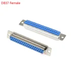 5Pcs DB9 DB15 DB25 DB37 Hole/Pin Female/Male Blue Welded Connector RS232 serial port socket DB D-SUB adapter 9/15/25/37 pin - Image 6