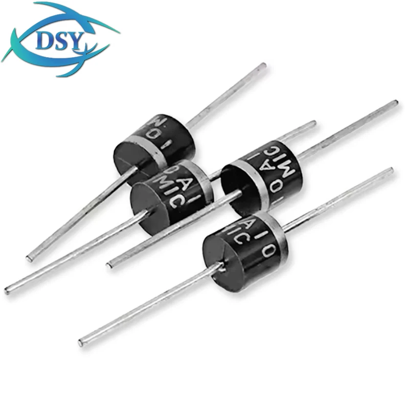 10PCS/LOT 10A10 R-6 10A 1000V DO-27 Electrical Axial Rectifier Diode