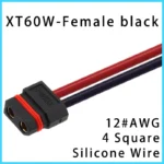 XT60 Connector Male & Female Plug with 10/20/30/50CM 12 AWG Silicone Wire for RC Airplane Quadcopter Lipo Battery ESC FPV Drone - Image 17