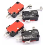 lot Large micro switch V-15-1C25, silver point V-15-IC25 microwave oven, 16A 250V contact switch, copper point tact switch - Image 5