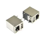 2pcs Rj45 8p8c Female Jack Socket Connector With Single usb-a Female And Led Shield Modular - Image 3