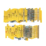 600pcs/set 30 Kinds 1/4W Resistance 1% Metal Film Resistor DSSUPPLY Pack Assorted Kit 1K 10K 100K 220ohm 1M Resistors 300pcs/set - Image 12