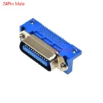 1PCS Male Female Centronics Connector 57 Series 14/24/36/50Pin 90 Degree PCB Mount DIP Type Printer Socket - Image 7