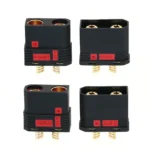1pair 110A High Current QS8 Connectors Anti-Spark Gold Connector Large Power Plug Male and Female for RC Plant Protection Drone - Image 3