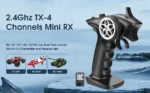 TX4 2.4GHz 4CH Radio System Transmitter Controller Remote Control w/ Receiver For RC Car Boat - Image 7