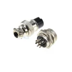 2set gx16-7 Aviation Plug Socket Circular Connector 16mm Diameter Gx16 7pin Male Female Wire Panel Connector Circular Screw Type - Image 2