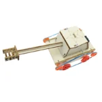 DIY Electric Tank Wooden Puzzle Model Kids Primary School Student STEAM Science Physics Learning Educational Toys For Kid Toys - Image 3