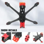 New 5Inch 240mm 240 5" Carbon Fiber FPV Frame Kit With 5.5mm Arm For APEXDC APEX DC DC5 / HD FPV Freestyle RC Racing Drone - Image 11