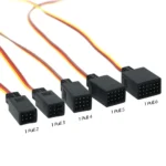 350mm Y Type Extended Line Extension Lead Wire Cable For Futaba Jr Y Harness Servo Lead Extension For Rc Car/ship/helicopter - Image 2