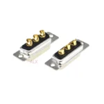 1PCS high power DB3 3V3 30A Gold plated MALE FEMALE high current CONNECTOR D-SUB adapter solder type 3pin plug socket Welding - Image 3