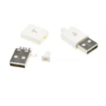 10sets Usb 2.0 4 Pin Male Plug Connector Diy (3 In 1) Welding Type 4pin 4p For Mobile usb-a - Image 5