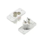 5/10 Pcs IEC320 C6 Inlet Plug 3 Pin Power Socket AC 250V 2.5A with Screw Mount Inlet White Black - Image 4