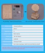 DIY Sunflower DIY Science Experiment Kit & Education Model Toy Physics Science Toys For Children Gift Toy Project - Image 6
