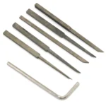 Prime Model Scriber w/ Blade Resin Carved Scribe line Hobby Cutting Tool Chisel + 5 Blade Tools for RC Car / Drone Repair - Image 18