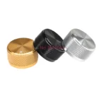 1Pcs Solid Aluminum Alloy 30 x 17mm Volume Rotary Control 6mm Dia Potentiometer Cap Knob - Image 4
