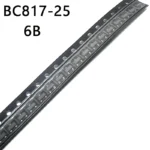 100pcs BC817-25 SMD Transistor Package SOT-23 Screen Printing 6B 0.5A/45V NPN Type Signal Transistor