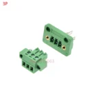 3SETS 15CDGV 2/3/4/5/6/8 pin 3.81MM pitch pluggable screw terminal block 3.81 PLUG TYPE pcb connector with Flange PLUG + SOCKET - Image 15