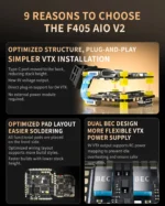 SpeedyBee F405 AIO V2 35A 40A Blue-jay 25.5x25.5 3-6S Flight Control and ESC Integrated Model Aircraft Controller - Image 13