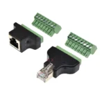 1Pcs High Quality RJ45 To Screw Terminal Adaptor RJ45 Male/Female To 8 Pin Connector RJ45 Splitter For CCTV DVR CCTV Accessories - Image 3