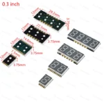 2/5Pcs SMD LED Digital Tube Display 0.2/0.3/0.56-Inch 1/2/3/4-Bit 7 Segment Common Cathode/Anode Red/White/Yellow/Green/Blue SMT - Image 8