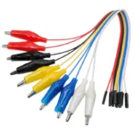 Diymore Alligator Clip To Dupont Wire 10Pin Male Crocodile Clip To Jumper Wire 10pin Female Test Lead for Arduino Raspberry Pi - Image 2