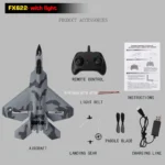 RC Plane SU35 2.4G With LED Lights Aircraft Remote Control Flying Model Glider Airplane F22 FX820 FX620 FX622 A380 EPP Foam Toys - Image 10