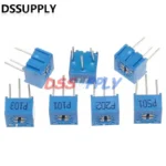10PCS 3362P 10K P103 Trimpo Trimmer Potentiometer 100 200 500 1K 2K 5K 10KΩ 20K 50K 100K 200K 500K 1M 104 3362 Series Resistance - Image 4
