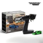 Turbo Racing 1:76 C64 Drift RC Car With Gyro Radio Full Proportional Remote Control Toys RTR Kit For Kids and Adults - Image 2