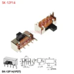 10PCS Slide Switch Micro-power Toggle Switch Single and Double-row Direct-inserted Horizontal Sliding Second Gear Third Gear - Image 17