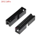 5/10pcs Dip 6/10/20/26/34/40 Pin 2.54mm Pitch Male Socket Straight Idc Box Headers Pcb Connector Double Row 10p/20p/40p/50p Dc3 - Image 6