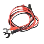 Alligator Clips TO U Type Terminal 1M Crocodile Wire 6MM Y Type Terminal Jumper cable for Sound box speaker stereo - Image 2