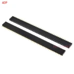 10PCS 2/3/4/5/6/7/8/10/12/16/20/40 Pin Single Row Straight Pin Female Header 2.54MM Pitch Connector Socket 2P/3P/4P/16P/20P/40P - Image 22