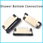 10pcs FPC FFC socket Connector 0.5mm 1mm Pitch Flat Cable  Flip bottom connection 4/5/6/8/10/12/14/16/20/22/24/30/34/40/50P - Image 7