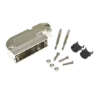 1Pcs DB25 Metal Housing Hood Right Angle Shell For D-SUB 25 Pin 2 Rows DB25 Pin Serial RS232 connector - Image 2