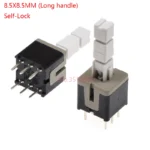 10PCS/LOT 5.8x5.8 7x7 8x8 8.5x8.5mm Self Locking / UNlock Push Tactile Power Micro Switch 6 Pin Button Switches 5.8*5.8MM 8*8MM - Image 10