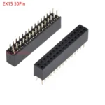 10PCS 2*2/3/4/5/6/7/8/10/12/16/20/40 Pin Double row Straight Pin Female Header 1.27MM Pitch Strip Connector Socket 8/10/16/20/40 - Image 19