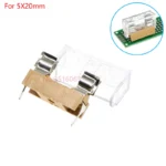 5/10PCS 5X20mm/6X30mm Glass Fuse Holder With Wire 5*20 6*30 Insurance Tube Socket Fuseholder Clip And Box BLX-A PCB Mounting - Image 6