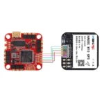 HAKRC M10 GPS Module with QMC5883 Compass Dual Protocol 5V Input 25x25mm for RC FPV Long Range Airplane - Image 2