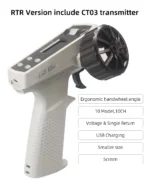 LDARC S100 Professional 1:64 Scale RC Drift Mosquito Car Rear-Wheel Drive Full-Scale Steering Static Model Grade Appearance Toy - Image 14