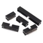 10pcs dip 6P 10P 20P 26P 34P 40P PIN 2.54MM pitch MALE SOCKET straight idc box headers PCB CONNECTOR DOUBLE ROW DC3 HEADER - Image 3