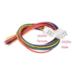 2PCS 30CM 5556 5557 5559 2*2/3/4/5/6/8/10 PIN connector male female plug with wire cable 4.2MM PITCH 18AWG 2X1/2X3/2X4/2X5/2x6 - Image 5
